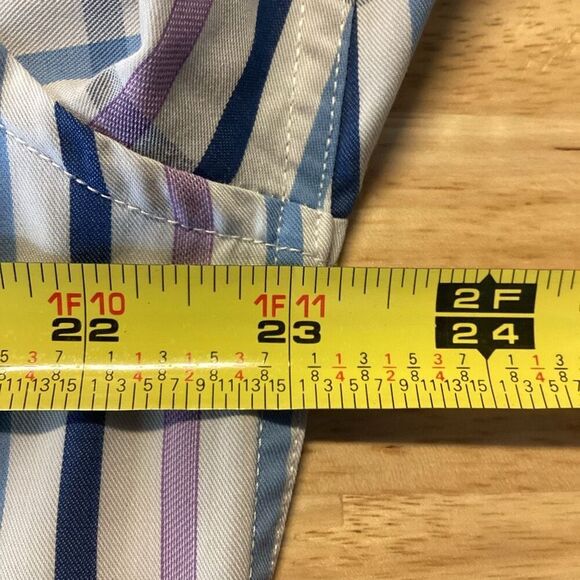 Men’s Johnnie-O‎ Prep-Formance Long Sleeved Button Front Plaid Shirt  - medium - Picture 6 of 7